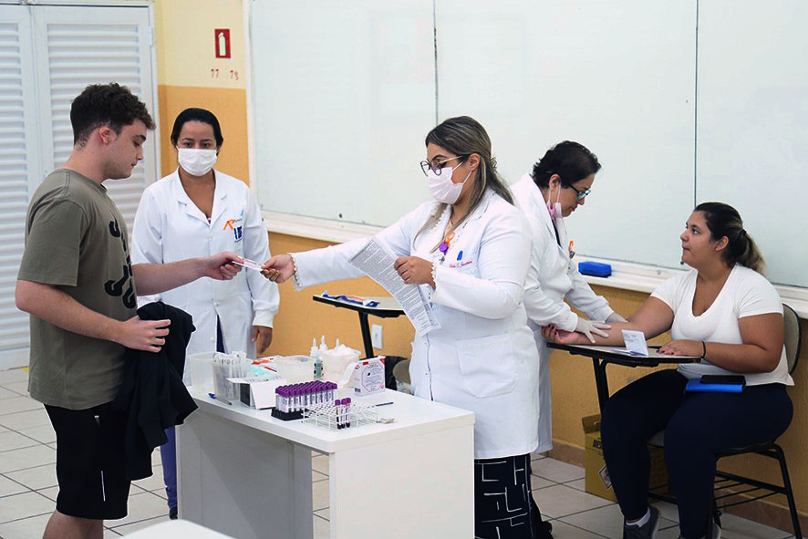 Colégio Cristo Rei recebe ação para cadastro de doadores de Medula