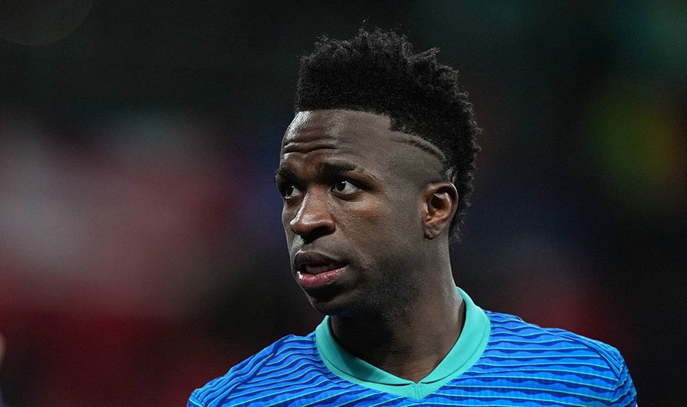 Vinicius Junior Real Madrid of Brazil during the International Friendly, Länderspiel, Nationalmannschaft match between England and Brazil at Wembley Stadium, London, England on 23 March 2024. Copyright: xAndyxRowlandx PMI-6160-0015