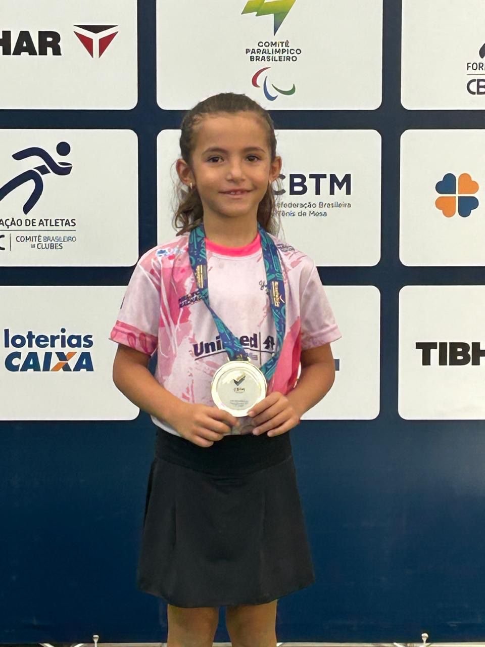 20-05 Manuela Tassi é vice-campeã Brasileiro Sub-07 de Tênis de Mesa1