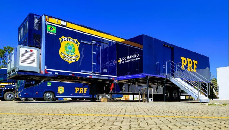 17-07 Marília vai receber a Carreta Ambulatorial da PRF entre 29 de julho e 22 de agosto na praça do Espaço Cultural1
