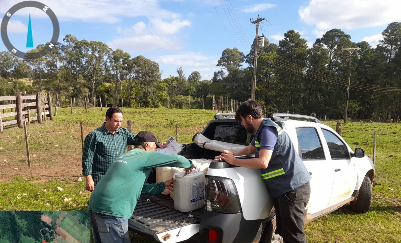 28-07 Marília realiza ação para recolhimento de embalagens de agrotóxicos no distrito de Lácio1