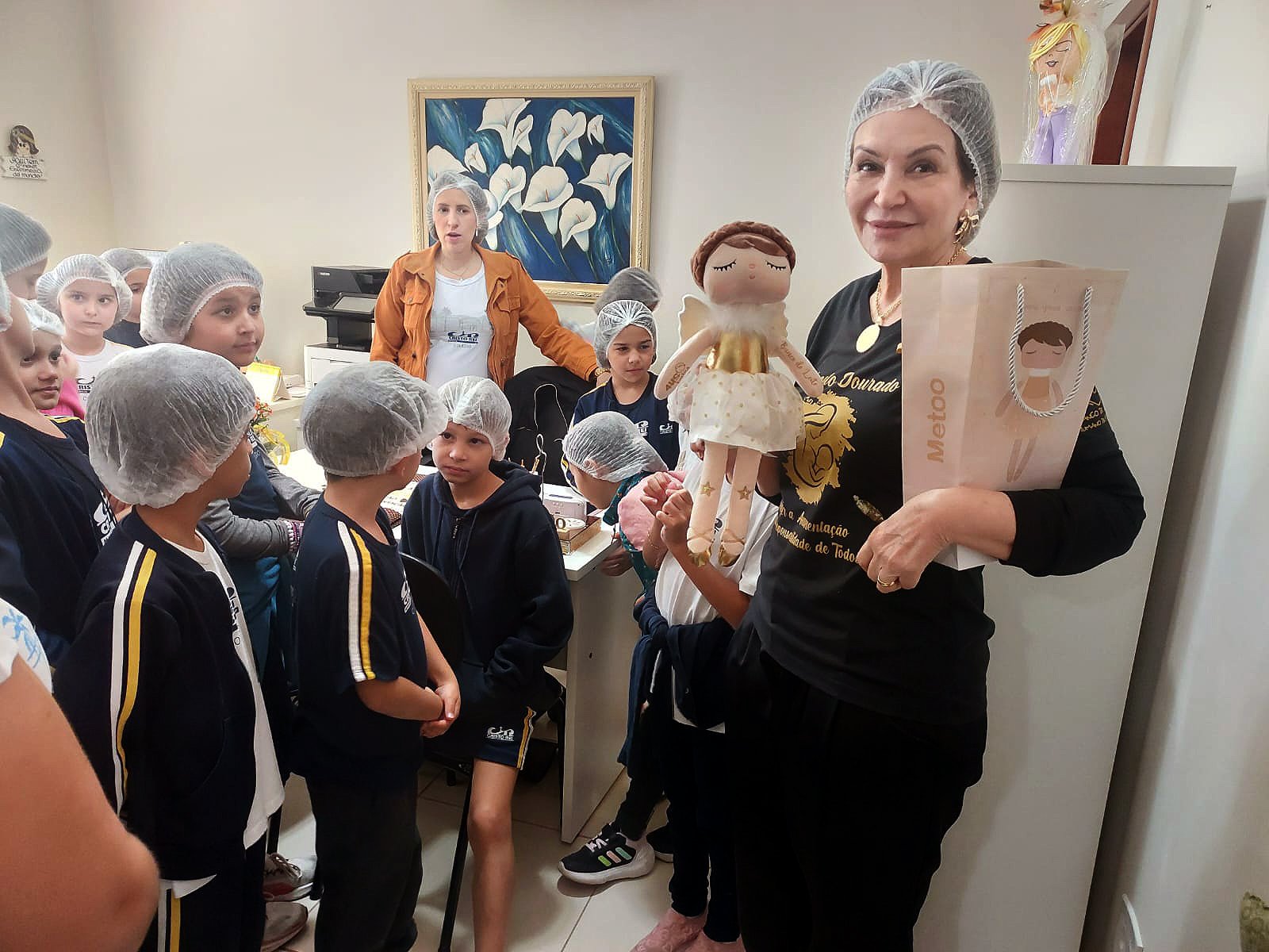 18-08 Banco de Leite Humano recebe visita de alunos do Colégio Cristo Rei4