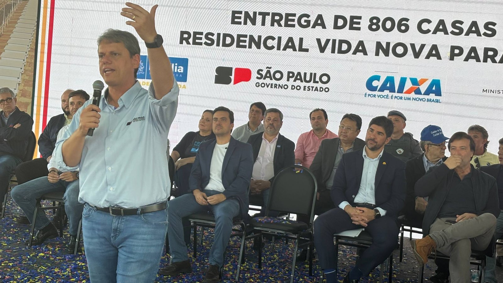 19-08 Governador Tarcísio de Freitas vem a Marília com a Caravana 3D nesta sexta-feira (1) Menos de dois meses após entregar casas, governador Tarcísio de Freitas volta a Marília