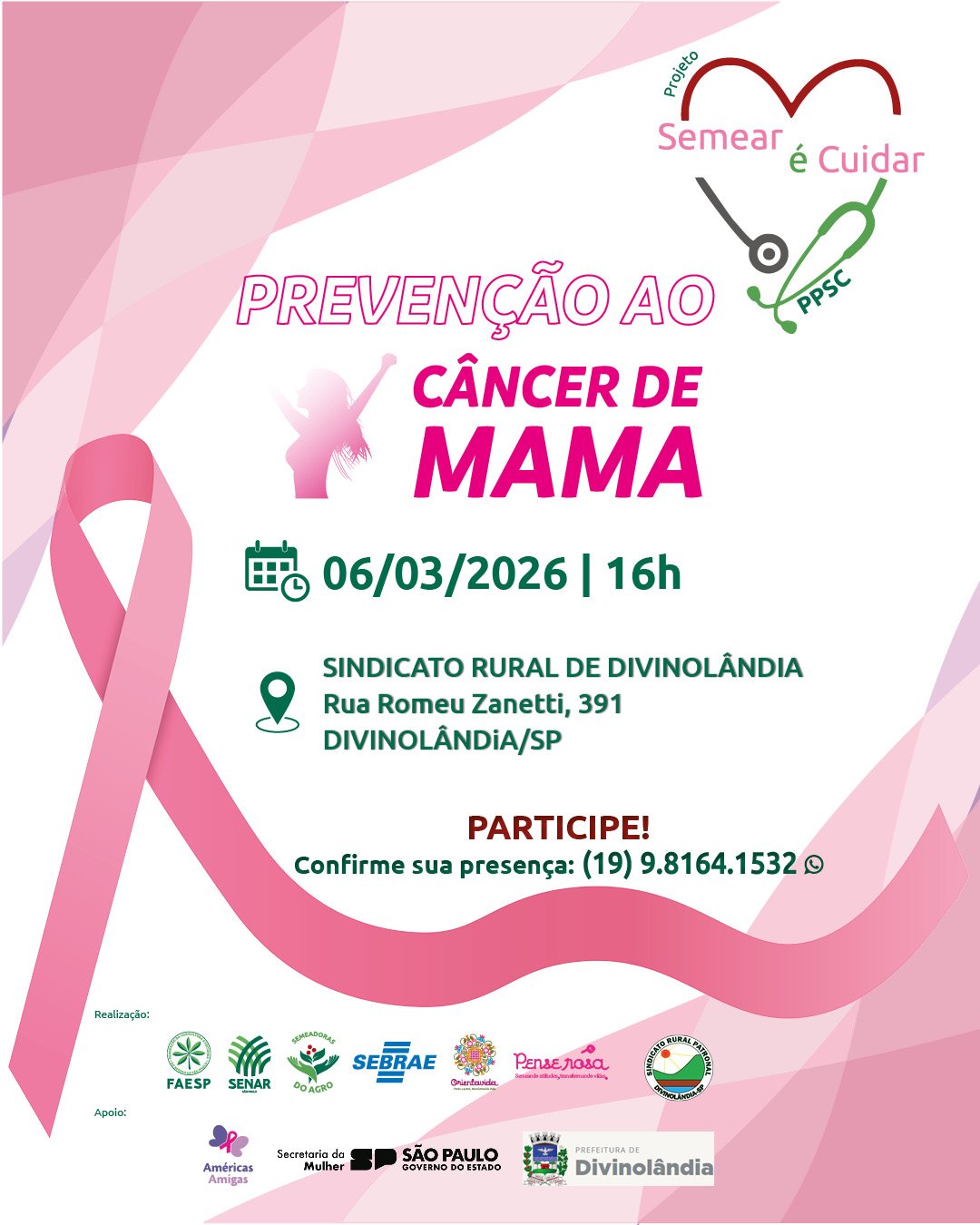 CONVITE Semear e Cuidar MAMA Divinolandia 06-03