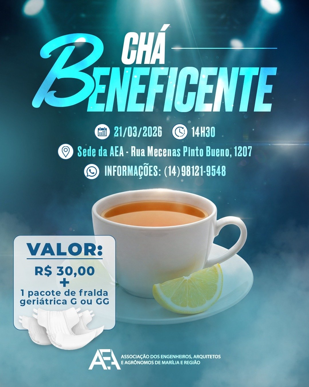 Chá beneficente