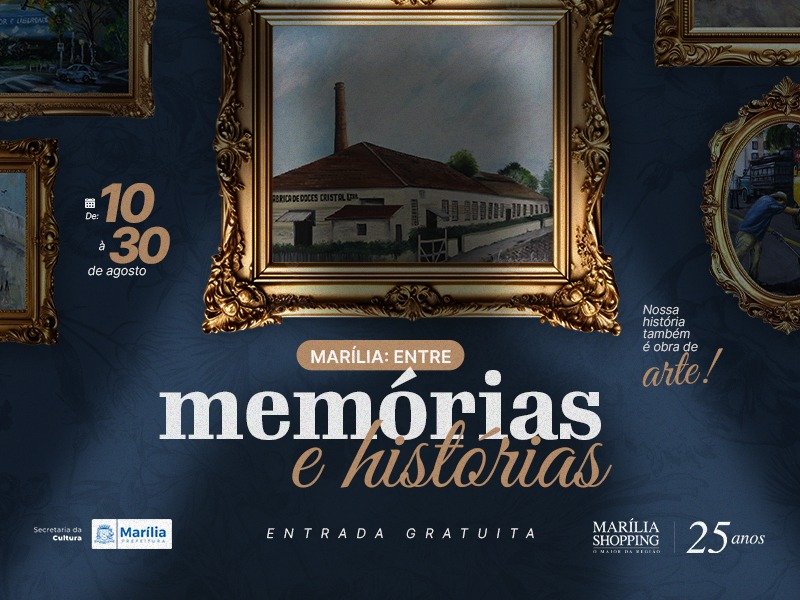 11-08 Marília ganha novas formas de contar sua própria história em exposição no Marília Shopping